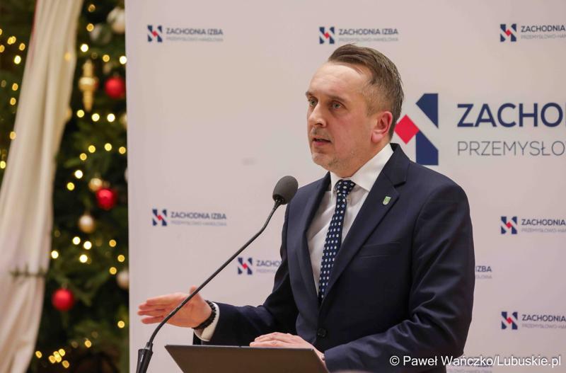 Gospodarcza inauguracja roku 2025 w Sali Kolumnowej Urzędu Marszałkowskiego Województwa Lubuskiego w Zielonej Górze