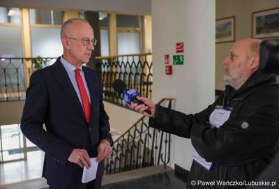 Gospodarcza inauguracja roku 2025 w Sali Kolumnowej Urzędu Marszałkowskiego Województwa Lubuskiego w Zielonej Górze