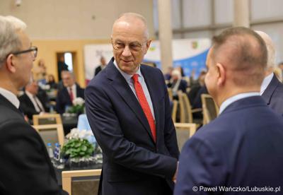 Gospodarcza inauguracja roku 2025 w Sali Kolumnowej Urzędu Marszałkowskiego Województwa Lubuskiego w Zielonej Górze