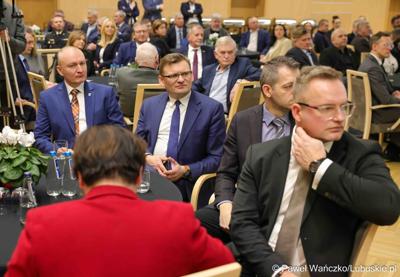 Gospodarcza inauguracja roku 2025 w Sali Kolumnowej Urzędu Marszałkowskiego Województwa Lubuskiego w Zielonej Górze