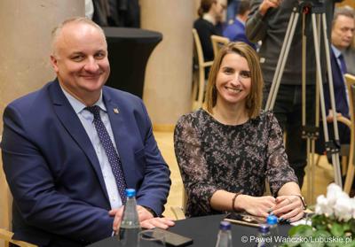Gospodarcza inauguracja roku 2025 w Sali Kolumnowej Urzędu Marszałkowskiego Województwa Lubuskiego w Zielonej Górze