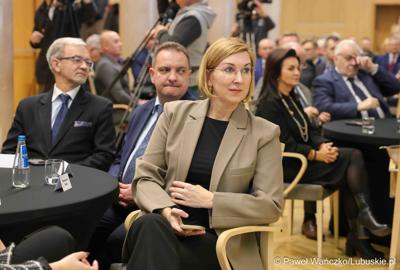 Gospodarcza inauguracja roku 2025 w Sali Kolumnowej Urzędu Marszałkowskiego Województwa Lubuskiego w Zielonej Górze