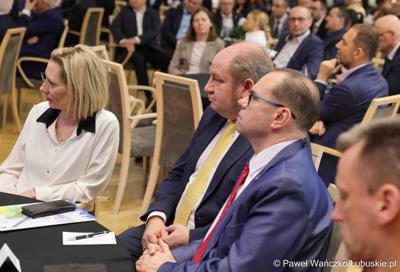 Gospodarcza inauguracja roku 2025 w Sali Kolumnowej Urzędu Marszałkowskiego Województwa Lubuskiego w Zielonej Górze