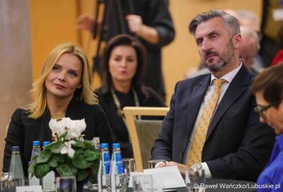 Gospodarcza inauguracja roku 2025 w Sali Kolumnowej Urzędu Marszałkowskiego Województwa Lubuskiego w Zielonej Górze