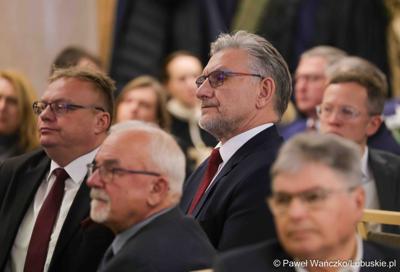 Gospodarcza inauguracja roku 2025 w Sali Kolumnowej Urzędu Marszałkowskiego Województwa Lubuskiego w Zielonej Górze