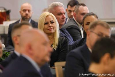 Gospodarcza inauguracja roku 2025 w Sali Kolumnowej Urzędu Marszałkowskiego Województwa Lubuskiego w Zielonej Górze