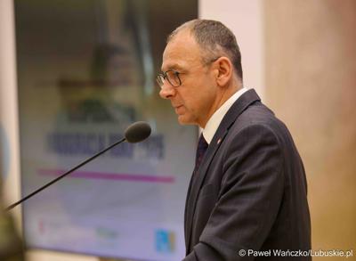 Gospodarcza inauguracja roku 2025 w Sali Kolumnowej Urzędu Marszałkowskiego Województwa Lubuskiego w Zielonej Górze