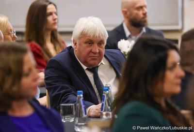 Gospodarcza inauguracja roku 2025 w Sali Kolumnowej Urzędu Marszałkowskiego Województwa Lubuskiego w Zielonej Górze