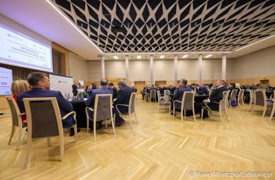 Gospodarcza inauguracja roku 2025 w Sali Kolumnowej Urzędu Marszałkowskiego Województwa Lubuskiego w Zielonej Górze