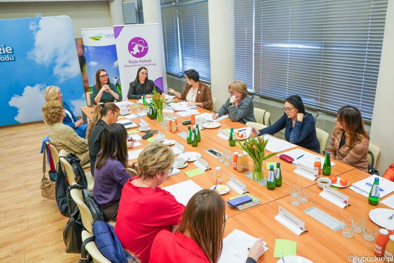 Rada Kobiet Województwa Lubuskiego - uczestniczki spotkania