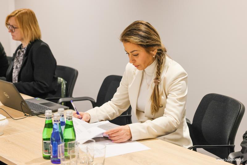 Zarząd Województwa Lubuskiego - Sylwia Pędzińska - dyrektor DIZ