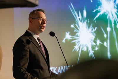 Burmistrz Sulechowa Wojciech Sołtys złożył mieszkańcom życzenia na 2025 rok, podsumował zadania zrealizowane w roku poprzednim i zaprezentował projekty na przyszłość