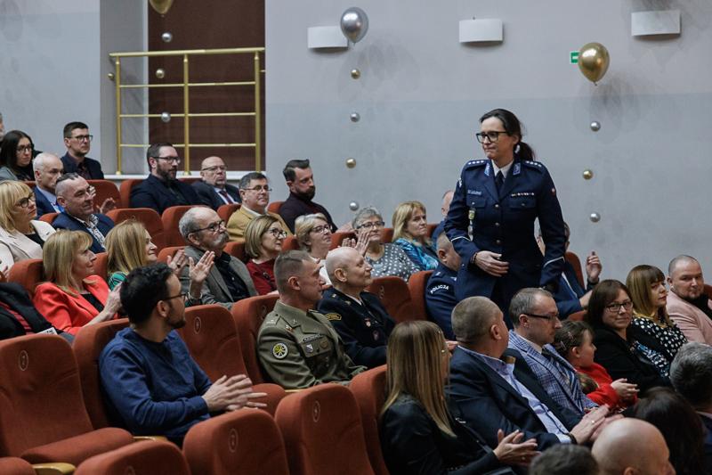 Burmistrz Sulechowa Wojciech Sołtys złożył mieszkańcom życzenia na 2025 rok, podsumował zadania zrealizowane w roku poprzednim i zaprezentował projekty na przyszłość