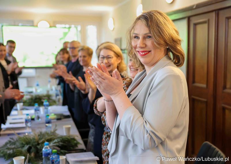 Spotkanie wicemarszałka województwa lubuskiego Sebastiana Ciemnoczołowskiego z przedstawicielami lubuskich jednostek ochrony zdrowia.