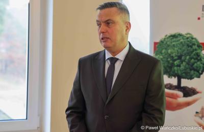 Spotkanie wicemarszałka województwa lubuskiego Sebastiana Ciemnoczołowskiego z przedstawicielami lubuskich jednostek ochrony zdrowia.