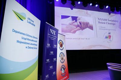 11 lutego br. w Regionalnym Centrum Animacji Kultury w Zielonej Górze odbyło się spotkanie z ekspertami z okazji Światowego Dnia Chorego. Współorganizatorem wydarzenia był Urząd Marszałkowski Województwa Lubuskiego.