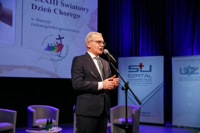11 lutego br. w Regionalnym Centrum Animacji Kultury w Zielonej Górze odbyło się spotkanie z ekspertami z okazji Światowego Dnia Chorego. Współorganizatorem wydarzenia był Urząd Marszałkowski Województwa Lubuskiego.