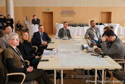 Regionalny panel ekspercki, w Urzędzie Marszałkowskim w Zielonej Górze, dot. projektu Zintegrowana Sieć Kolejowa