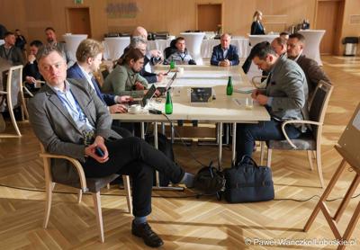 Regionalny panel ekspercki, w Urzędzie Marszałkowskim w Zielonej Górze, dot. projektu Zintegrowana Sieć Kolejowa