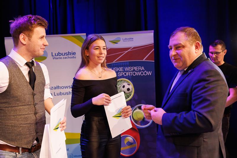 Uroczystość wręczenia stypendiów sportowych Marszałka Województwa Lubuskiego oraz podsumowania współzawodnictwa sportowego za 2024 r.