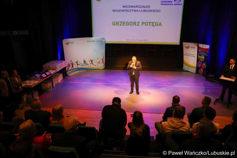 Uroczystość wręczenia stypendiów sportowych Marszałka Województwa Lubuskiego oraz podsumowania współzawodnictwa sportowego za 2024 r.