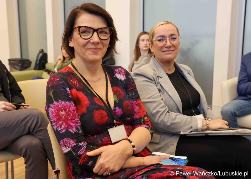 Uczestniczki konferencji prasowej na temat zbliżającego się XV Lubuskiego Kongresu Kobiet