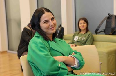 Uczestnicy konferencji prasowej na temat zbliżającego się XV Lubuskiego Kongresu Kobiet 