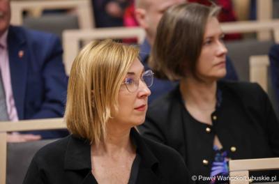 Uczestnicy debaty nt. strategii turystycznej dla województwa lubuskiego, w Urzędzie Marszałkowskim Województwa Lubuskiego w Zielonej Górze 