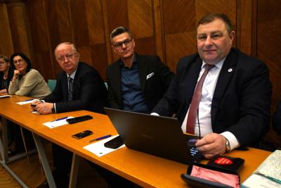 Wizyta studyjna radnych Województwa Lubuskiego w Brukseli. 19 marca 2025 r - Seminarium informacyjne o UE w Residence Palace. 