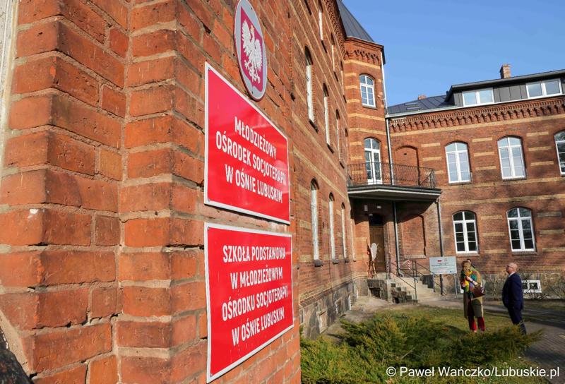 Otwarcie nowego skrzydła Młodzieżowego Ośrodka Socjoterapii w Ośnie Lubuskim