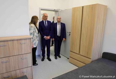 Otwarcie nowego skrzydła Młodzieżowego Ośrodka Socjoterapii w Ośnie Lubuskim