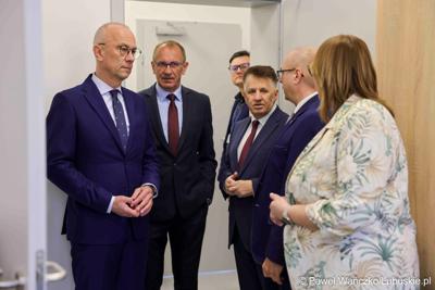 Otwarcie nowego skrzydła Młodzieżowego Ośrodka Socjoterapii w Ośnie Lubuskim