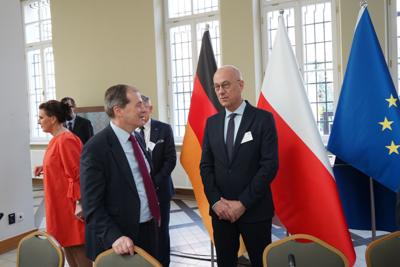 26 marca 2025 r. w Sali Polskiej w Oddziale Okręgowym NBP w Krakowie marszałek  wojewódzwa lubuskiego Marcin Jabłoński otworzył 49. obrady Komitetu ds. Współpracy Międzyregionalnej Polsko-Niemieckiej Komisji Międzyrządowej ds. Współpracy Regionalnej i Przygranicznej. 