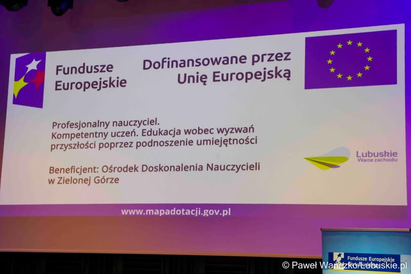 Uczestnicy konferencji pn. Wczesna edukacja w dobie zmian - potrzeby i oczekiwania  XXI wieku, w Centrum Kreatywnej Kultury w Regionalnym Centrum Animacji Kultury w Zielonej Górze
