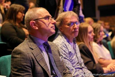 Uczestnicy konferencji pn. Wczesna edukacja w dobie zmian - potrzeby i oczekiwania  XXI wieku, w Centrum Kreatywnej Kultury w Regionalnym Centrum Animacji Kultury w Zielonej Górze