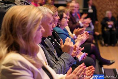 Uczestnicy konferencji pn. Wczesna edukacja w dobie zmian - potrzeby i oczekiwania  XXI wieku, w Centrum Kreatywnej Kultury w Regionalnym Centrum Animacji Kultury w Zielonej Górze