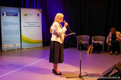 Uczestnicy konferencji pn. Wczesna edukacja w dobie zmian - potrzeby i oczekiwania  XXI wieku, w Centrum Kreatywnej Kultury w Regionalnym Centrum Animacji Kultury w Zielonej Górze