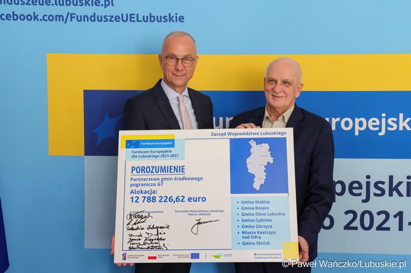Podpisanie porozumienia z samorządami tworzącymi Partnerstwo Gmin Środkowego Pogranicza G7