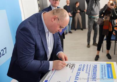Podpisanie porozumienia z samorządami tworzącymi Partnerstwo Gmin Środkowego Pogranicza G7