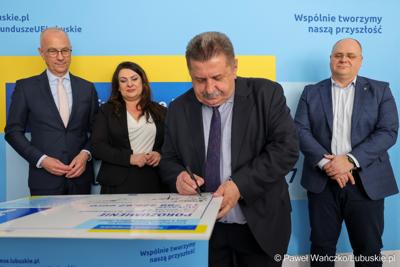 Podpisanie porozumienia z samorządami tworzącymi Partnerstwo Gmin Środkowego Pogranicza G7