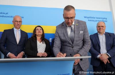 Podpisanie porozumienia z samorządami tworzącymi Partnerstwo Gmin Środkowego Pogranicza G7
