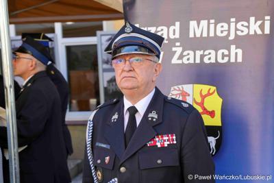 Uroczystość przekazania nowego wozu strażackiego dla OSP Żary-Kunice 