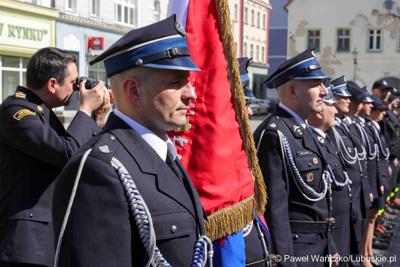 Uroczystość przekazania nowego wozu strażackiego dla OSP Żary-Kunice 