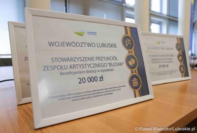 Rozstrzygnięcie otwartego konkursu ofert na wsparcie w 2025 roku realizacji zadań publicznych Województwa Lubuskiego w obszarze promocji województwa, w zakresie kultury, sztuki, ochrony dóbr kultury i dziedzictwa narodowego. 