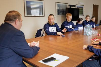 Lubuscy mistrzowie karate z wizytą w Urzędzie Marszałkowskim