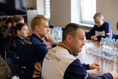 Lubuscy mistrzowie karate z wizytą w Urzędzie Marszałkowskim
