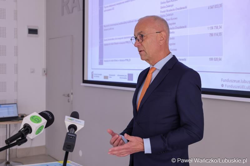 Marszałek Województwa Lubuskiego Marcin Jabłoński
