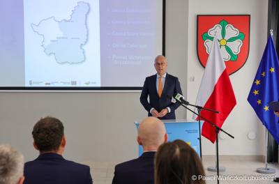 Marszałek Województwa Lubuskiego Marcin Jabłoński 
