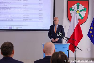 Marszałek Województwa Lubuskiego Marcin Jabłoński 