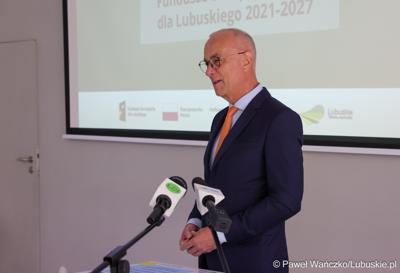 Marszałek Województwa Lubuskiego Marcin Jabłoński 